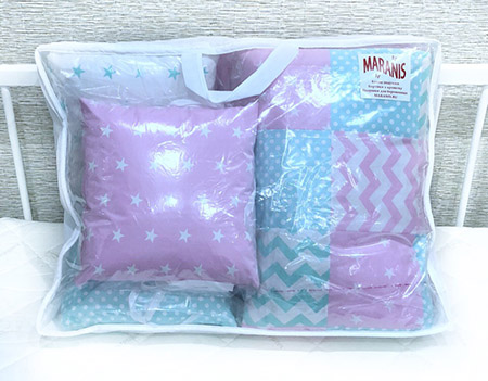 Упаковка детского текстиля от компании Маранис